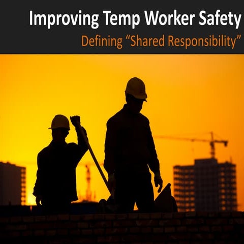 Improving Temp Worker Safety