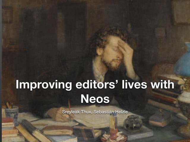 Improving editors' lives with Neos CMS