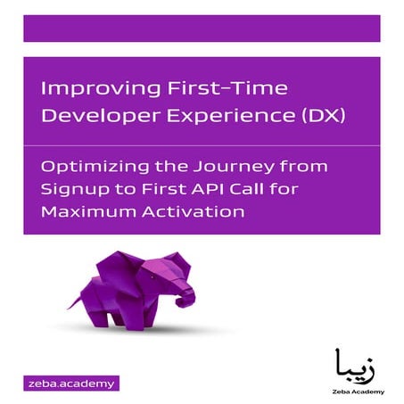 Improving First-Time Developer Experience (DX) | PDF
