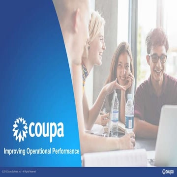 AGS x COUPA's Lunch + Learn Series: Improving Operational Performance 