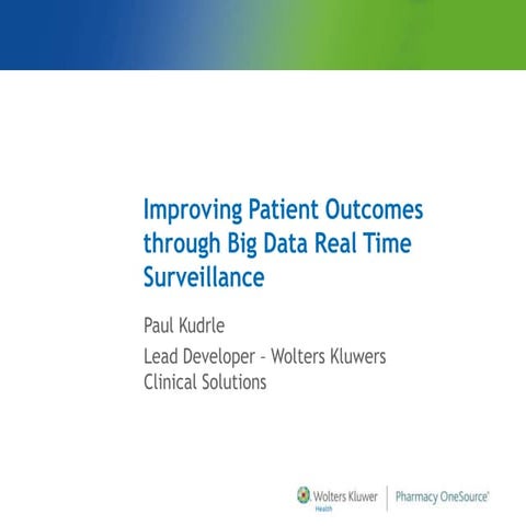 Wolters Kluwer Improves Patient Outcomes with GigaSpaces XAP 