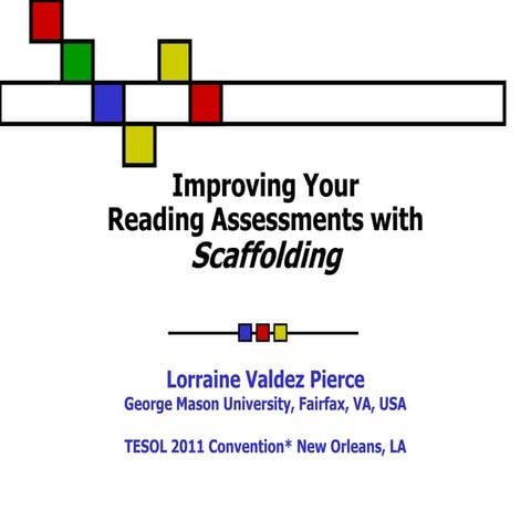 Improving Reading Assmt with Scaffolding | PDF