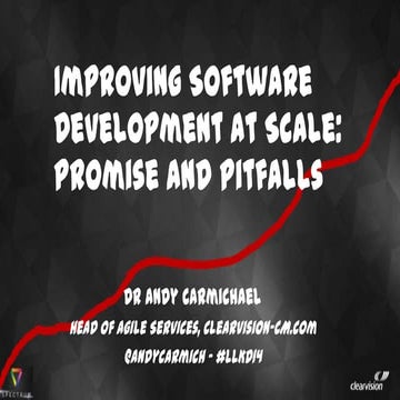 Improving software development at scale llkd14