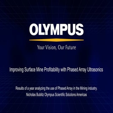 Improving surface mining profitability with Phased Array