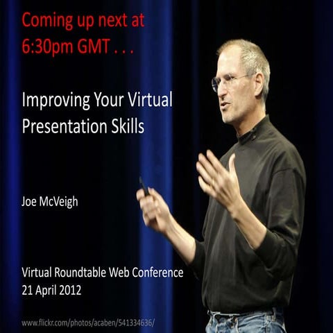 Improving Your Virtual Presentation Skills