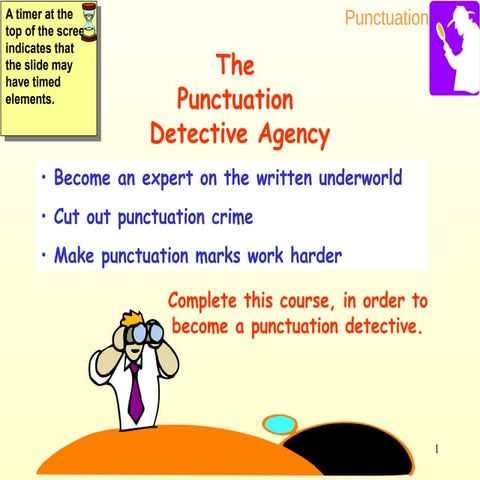 Improving writing and punctuation