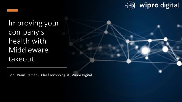 Improving Your Company’s Health with Middleware Takeout