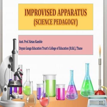 Improvised apparatus