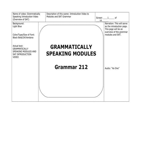 LANHAM-BATES IMP STORYBOARD