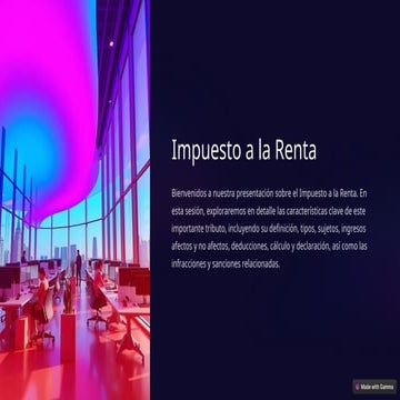 ECUADOR: Impuesto a la renta Personas Naturales 2014 | PPTX