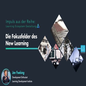 Impuls die Fokusfelder des New Learning - eLearning Journal 2021