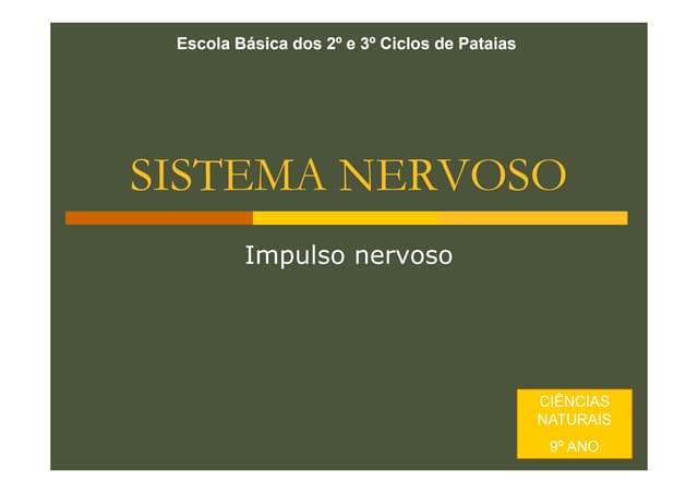Impulso nervoso
