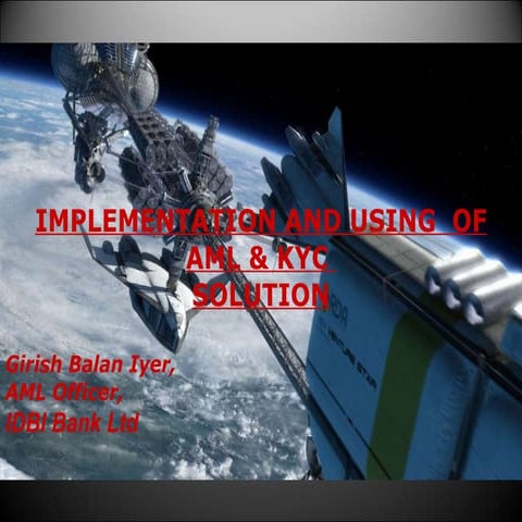 implementing kyc&aml solutions | PPT