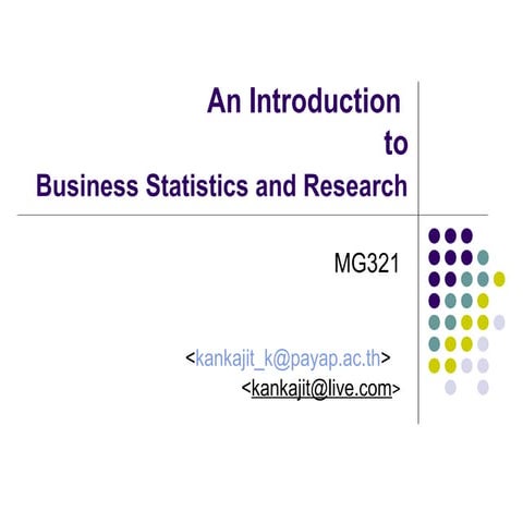 Introduction to Market Research