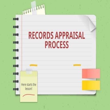 IMR512 V2_CHAPTER 5_2 THE RECORDS APPRAISAL PROCESS (1).pptx