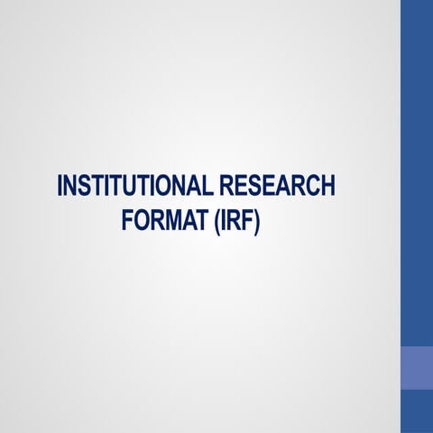 IMRAD-FORMAT.presentation for research 10