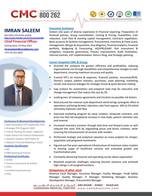 Imran Saleem presentations