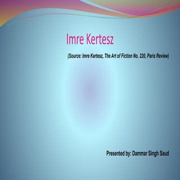 Imre kertesz