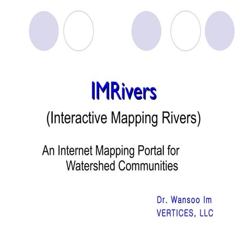 IMRivers Description