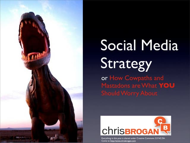 Social Media Strategy - Building Business from Blogging, Social Networks, and More - Chris Brogan