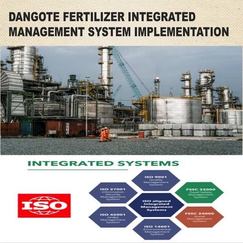 IMS  (3)INTEGRATED MANAGEMENT SYSTEMS PRESENTATION DANGOTE FERTILIZER.ppt