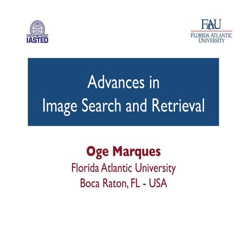Advances in Image Search and Retrieval