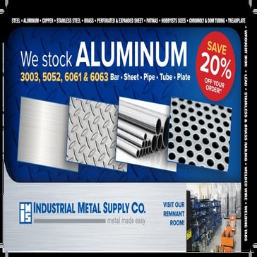 Direct Mail Piece - Industrial Metal Supply Co.
