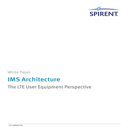 Ims architecture white_paper