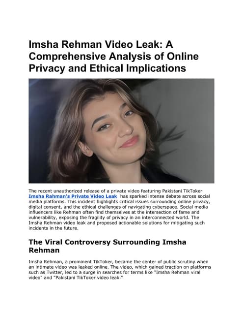 Imsha Rehman Video Leak_ A Comprehensive Analysis of Online Privacy and Ethical Implications.docx