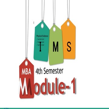 Ims Ppt Mba Ims Ppt Fourth Semester 2020 Ppt