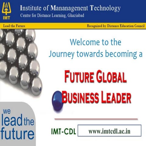 Imt -Centre Of Distance Learning