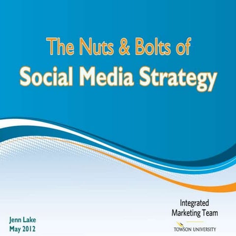 Jenn Lake - Integrated Marketing Team @ Towson University - Baltimore PR Coun...