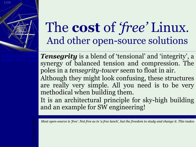 The Cost Of Free Linux