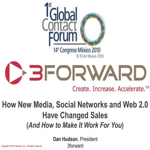 Sales 2.0 at Global ContactForum 2010