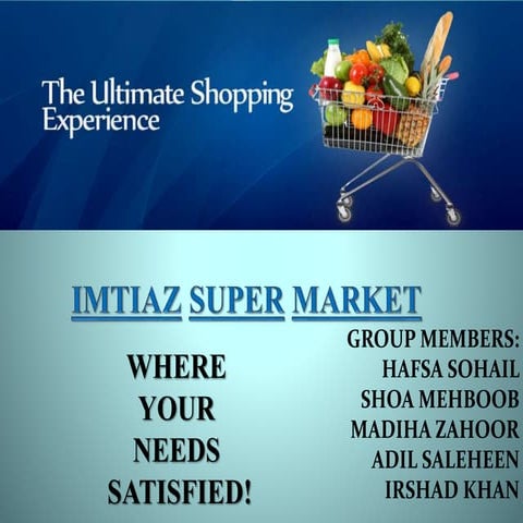 Imtiaz super market