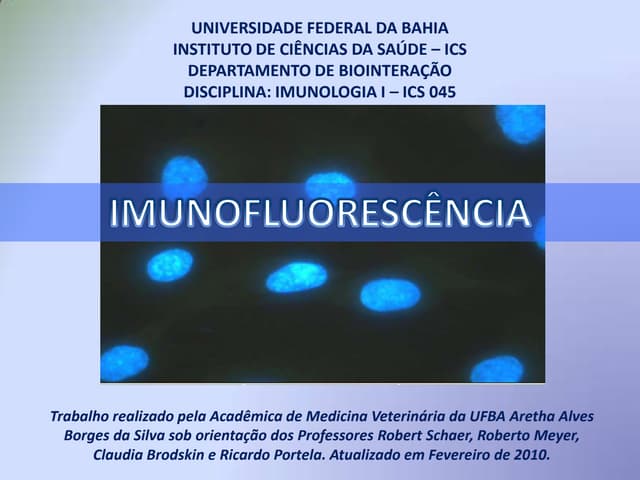 I M U N O F L U O R E S C E N C I A