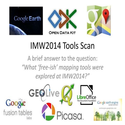 IMW2014 Tools Scan