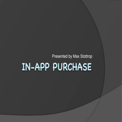 In-App Purchase