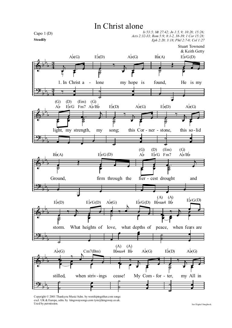 In christ alone getty herolasem