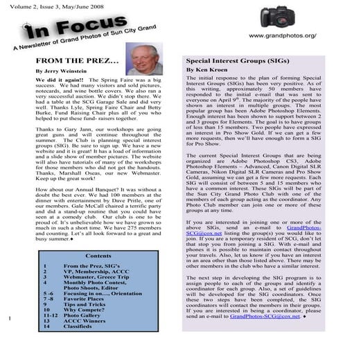 In Focus May June 2008 Final