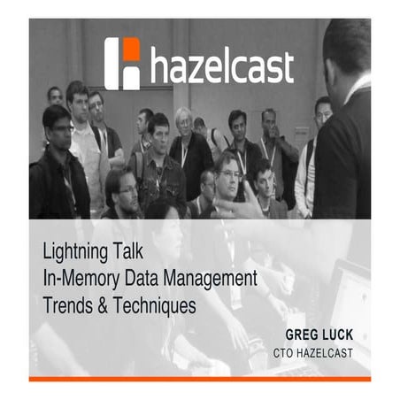 In-memory Data Management Trends & Techniques