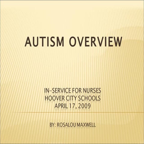 In Service For Nurses