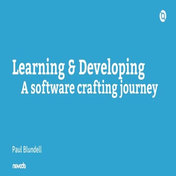 In 10 mins a software crafting journey