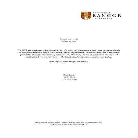 Critically Examine The Fusion Debate