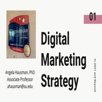 Digital Marketing Strategy in 2021 and Beyond 