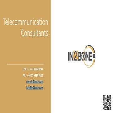 In2bone corporate presentation