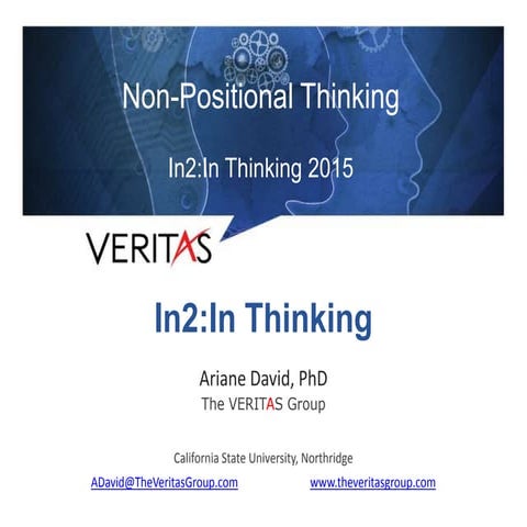 In2 inthinking secret life of organization