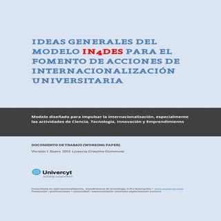 IN4DES. Documento informativo del m...