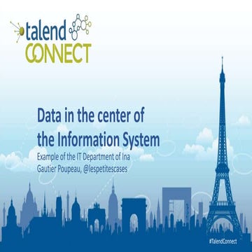 Data in the center of the Information System