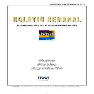 Inac  -boletin_semanal_02_11_2013